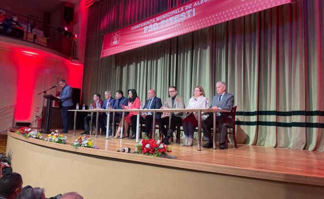 Cristian Gentea, ales în unanimitate preşedintele PSD Piteşti