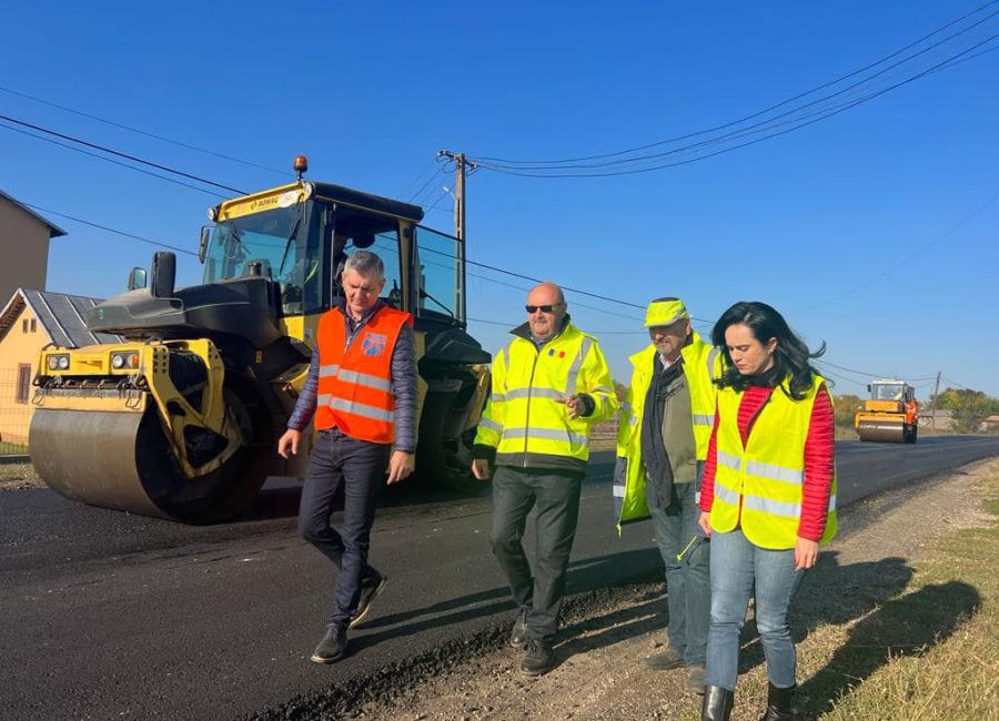 Lucrările de modernizare avansează pe DN65 A