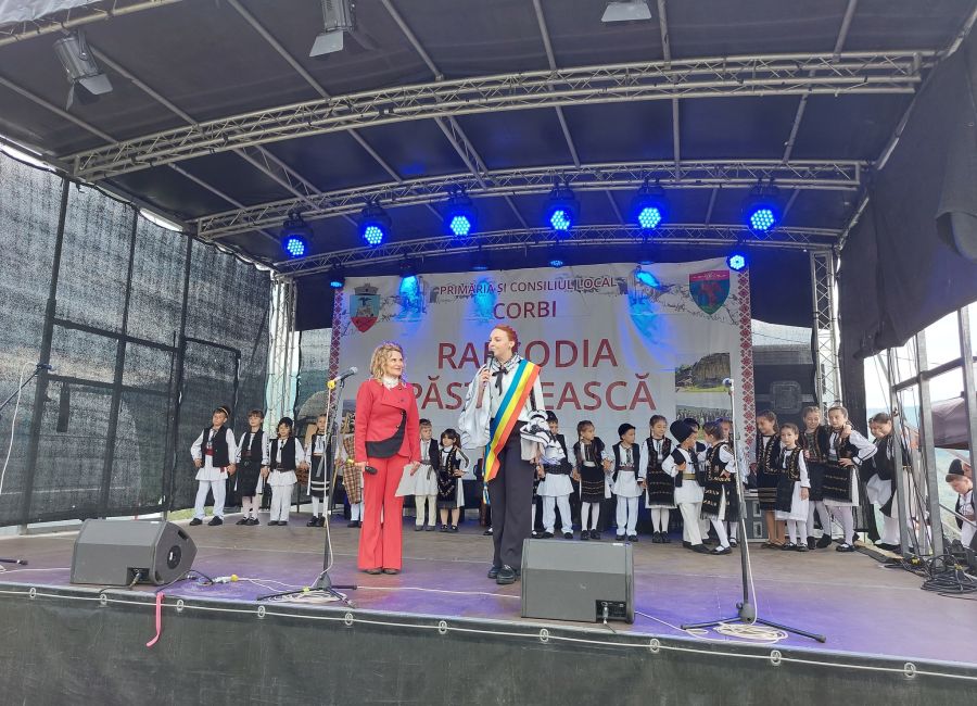 Sărbătoare de neuitat în comuna Corbi