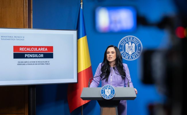 Ministrul Simona Bucura-Oprescu: “Am finalizat recalcularea! Peste 3,8 milioane de pensionari vor primi pensii majorate din septembrie!”