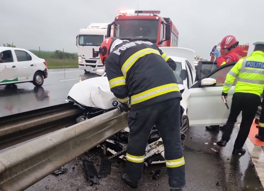 ACUM! Accident MORTAL pe A1! Tânăr MORT pe loc