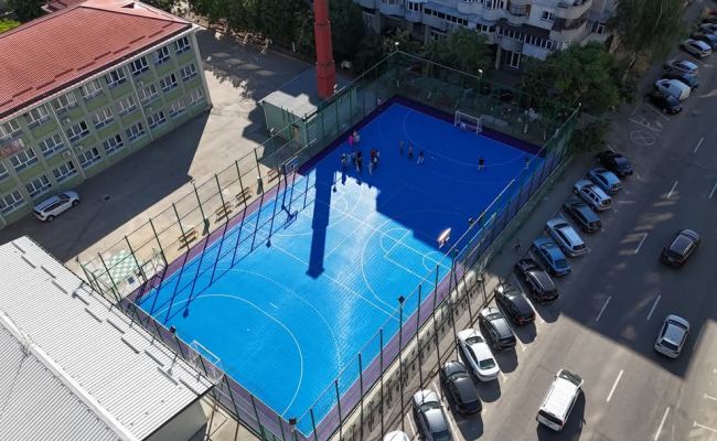 O nouă bijuterie a fost inaugurată în incinta unei școli din Pitești