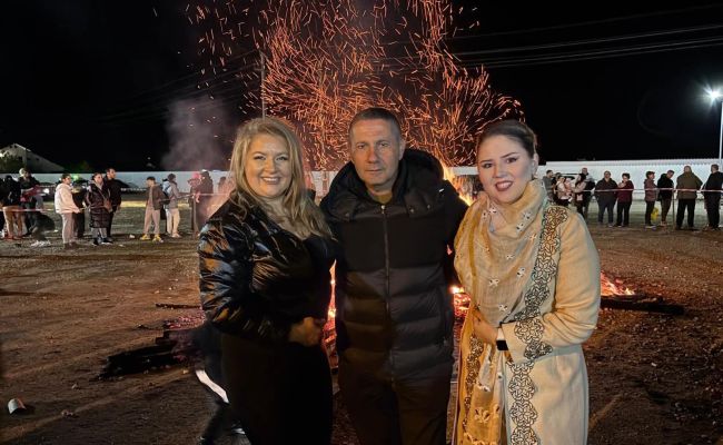 Prefectul Ioana Făcăleață, în mijlocul argeșenilor la Focul lui Sumedru!