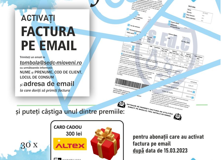 SEdC Mioveni organizează Tombola ECOfact