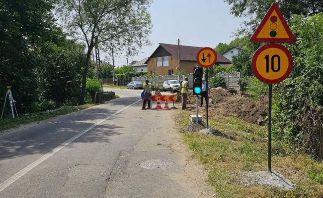 Primarul Nicolae Velcea monitorizează zilnic toate lucrările din Ștefănești