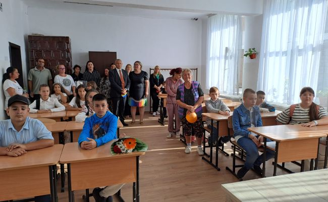 Zi plină de emoţii pentru elevii din comuna Oarja