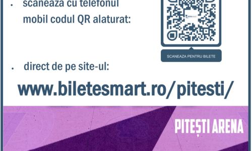 Bilete online la Pitești Arena