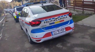 VIDEO! Imagini impresionante la înmormântarea poliţistului local din Piteşti