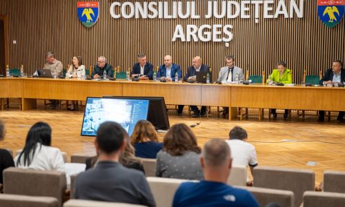 Astăzi a avut loc ședința ordinară a Consiliului Județean Argeș!