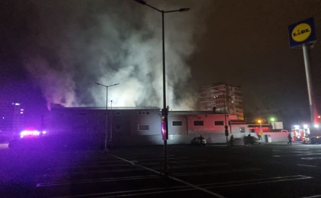 ACUM! Incendiu în Pitești!