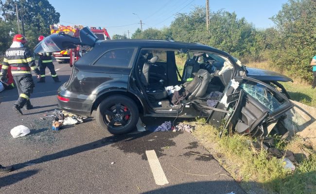 ACUM! Accident GRAV în Argeș! Victime ÎNCARCERATE
