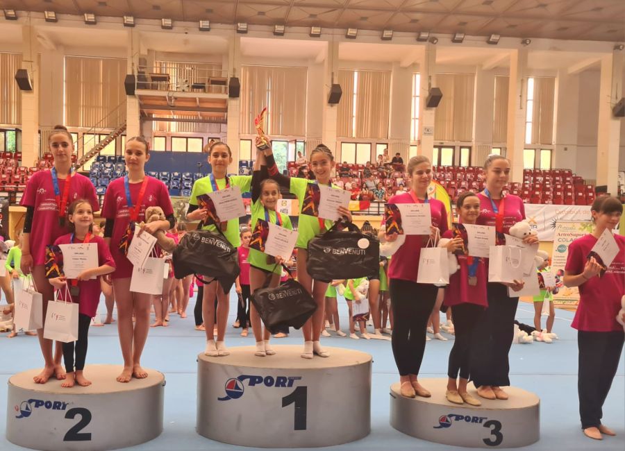 Medalii pentru gimnastele de la Centrul Cultural Piteşti