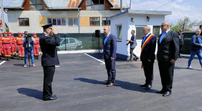 Clădire nouă pentru pompierii din Mioveni
