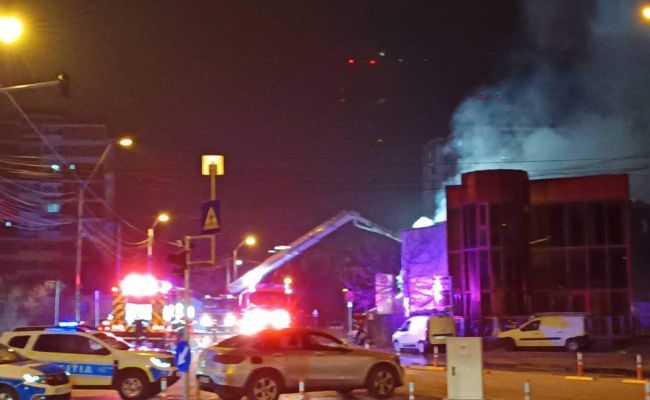 ACUM! Incendiu în Pitești!