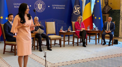 Simona Bucura Oprescu, prezentă la un eveniment organizat de Institutul Naţional de Administraţie