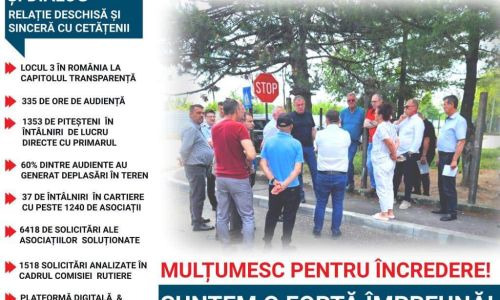 Primarul Cristian Gentea, deschidere totală către cetățeni
