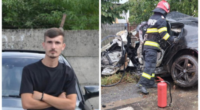 Andrei este tânărul MORT în accidentul rutier din Argeș!