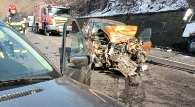 ACUM! Accident TERIBIL în Argeș! Bărbat în stare GRAVĂ