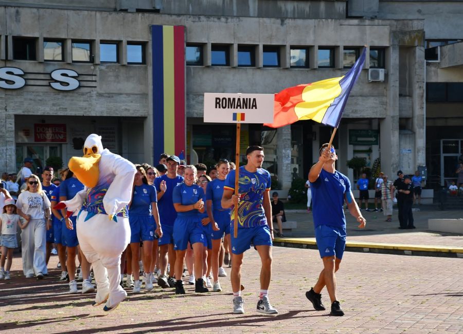 Aseară a avut loc deschiderea Campionatului European de kaiac-canoe