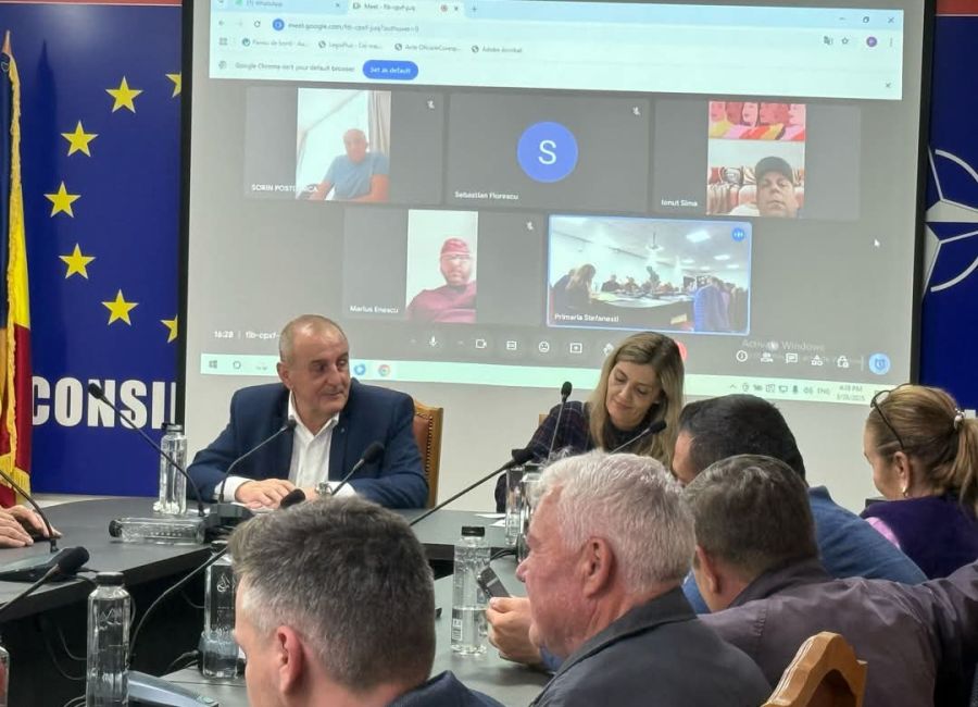A fost votat bugetul orașului Ștefănești