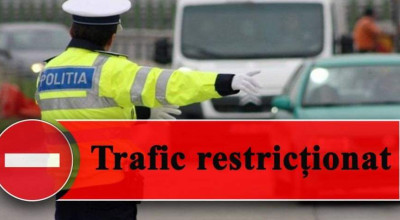 Trafic restricționat pe podul de peste râul Argeș, în această noapte