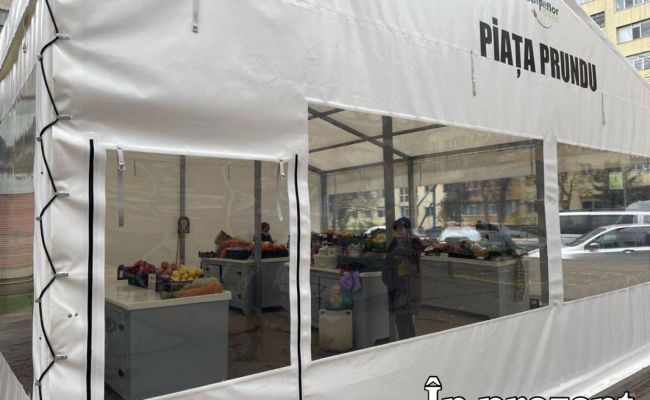 Micropiaţa Prundu a fost modernizată! Mesajul primarului Gentea