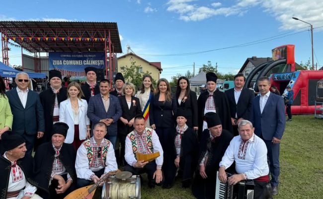 Prefectul Ioana Făcăleață: "La mulți ani, Călinești"