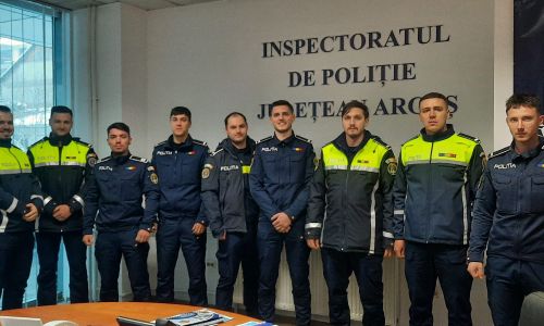 Nouă polițiști încadrați ca ajutoare de șef de post în județul Argeș