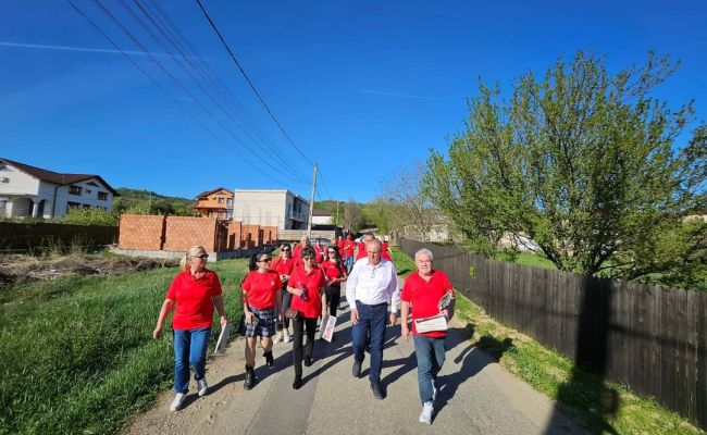 Primarul Velcea, întâlnire cu cetățenii din zona Viișoara