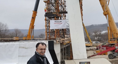 Primarul Aurel Costache a verificat stadiul lucrărilor la un proiect uriaș