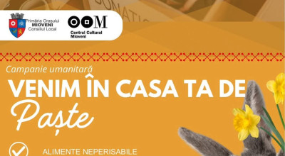 Centrul Cultural Mioveni, campanie umanitară în prag de Paște!