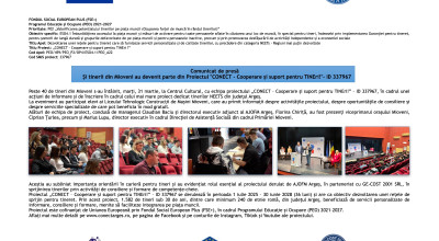 Și tinerii din Mioveni au devenit parte din Proiectul "CONECT - Cooperare și suport pentru TINEri!"- ID 337967