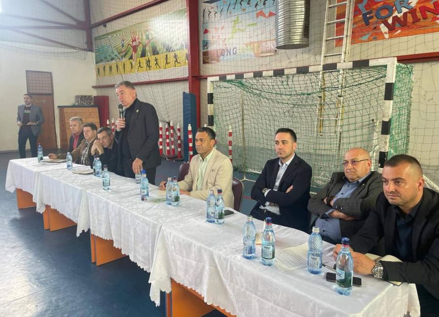 Primarul Gentea, întâlnire cu piteștenii din Banat și Exercițiu