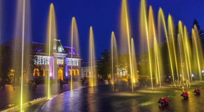 Fântâna muzicală din centrul Piteștiului - modificare de program!