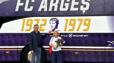A fost prezentat noul autocar al echipei FC Argeș