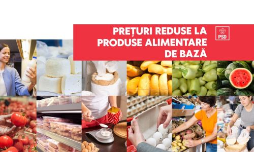 Simona Bucura Oprescu: „Preţurile la alimentele de bază chiar au scăzut ca urmare a măsurilor adoptate de Guvernul României”