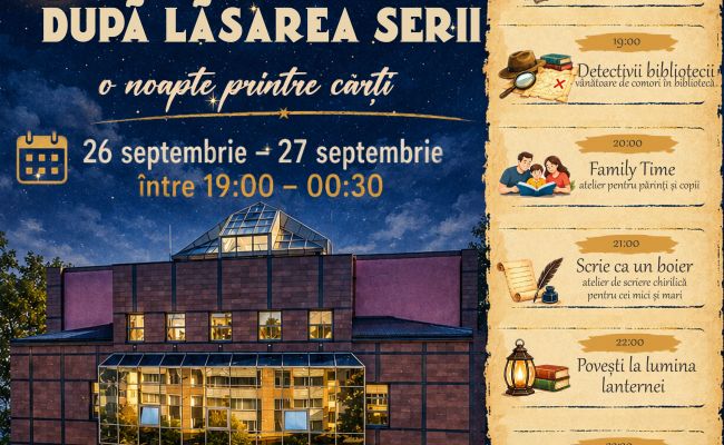 O săptămână plină de cultură, educație și evenimente pentru toate vârstele la Biblioteca Județeană „Dinicu Golescu” Argeș
