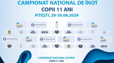 Concurs naţional de înot la Bazinul Olimpic din Piteşti