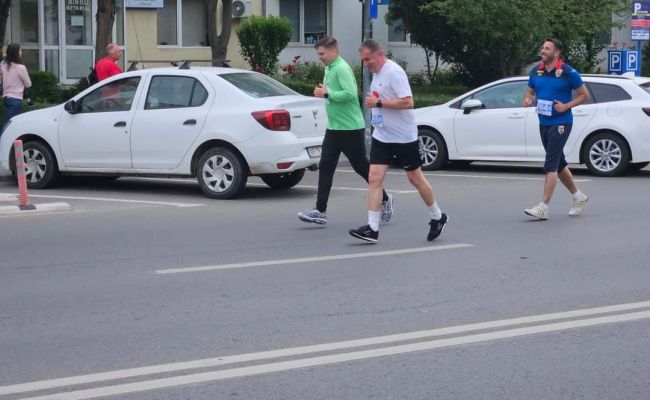 Primarul Cristian Gentea a luat parte la Pitești Half Marathon