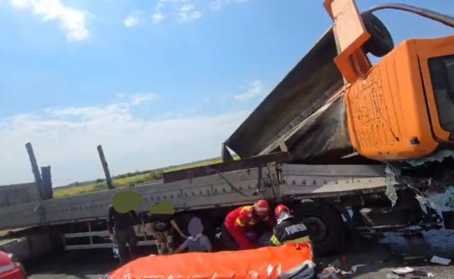 UPDATE! Accident GRAV pe A1! Victimă în stare CRITICĂ
