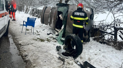 PRĂPĂD în Argeș! Accident cu OPT VICTIME!