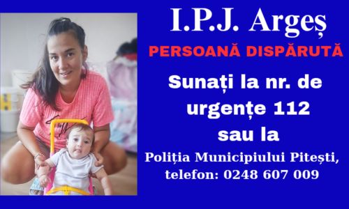 ALARMĂ în Argeș! O mamă și fetița ei au DISPĂRUT