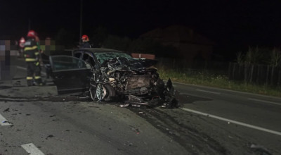 Accident cu CINCI VICTIME în Argeș