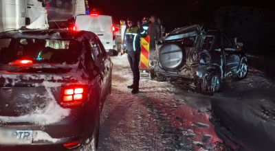 ACUM! Accident pe DN 73! Traficul este BLOCAT