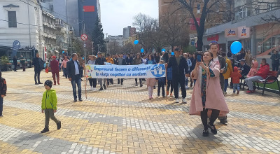 La Piteşti a fost marcată Ziua Internaţională de Conştientizare a Autismului