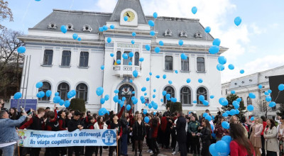 La Pitești a fost marcată Ziua Internațională de Conștientizare a Autismului