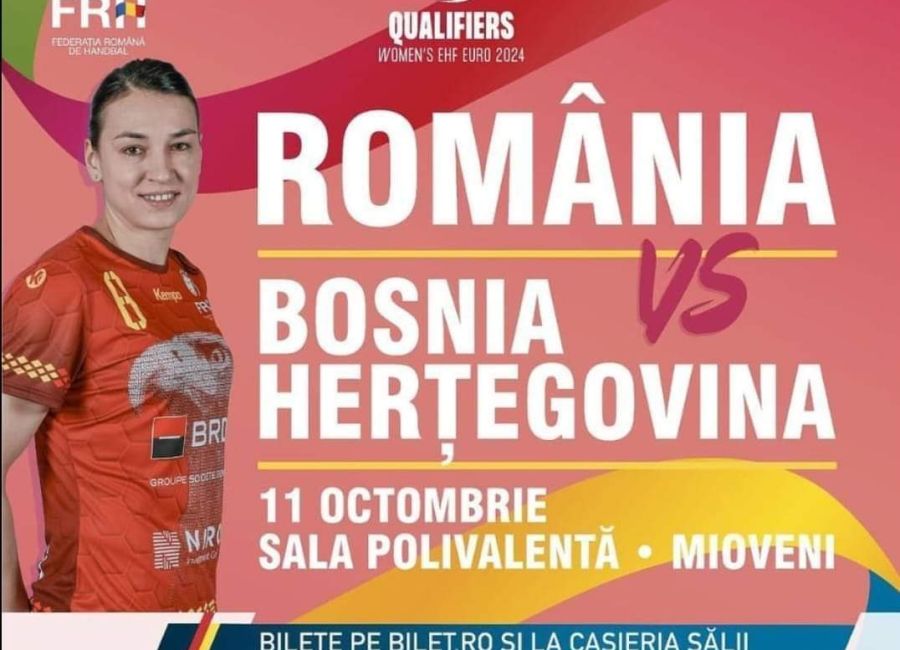 Naționala de handbal feminin a României revine la Mioveni
