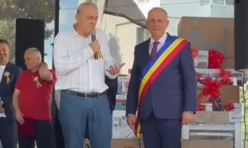 Ion Georgescu, mesaj de felicitare pentru primarul Nicolae Velcea: "Asta îşi doreau locuitorii oraşului Ştefăneşti"
