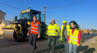 Lucrările de modernizare avansează pe DN65 A