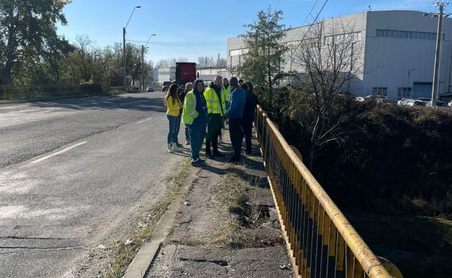 Podul peste pârâul Bascov din strada Depozitelor intră în reabilitare